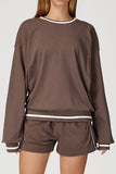 Crew Neck Long Sleeve Active Top