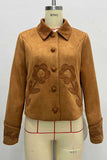 Floral Pattern Button Jacket