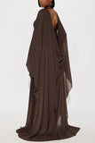 Elegant Layered dress Set with Ruched Detail