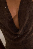 Draped Halter-Neck Camisole