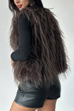 Chic Faux Fur Vest