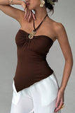 Elegant Halter-Neck Camisole