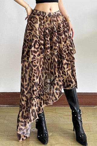 Layered Ruffle Skirt