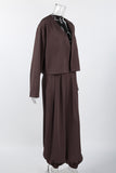 Chic Long Sleeve Pants Set