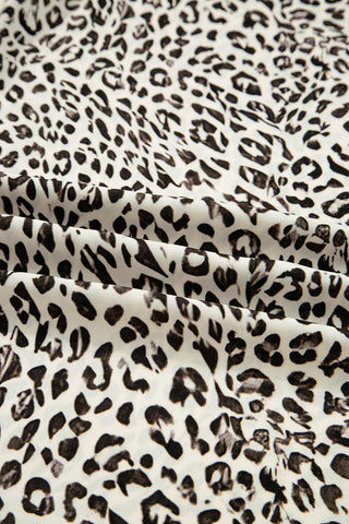 Leopard Print Casual Pants