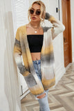 Open-Front Ombre Cardigan