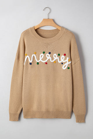 Festive Graphic Knit Sweater