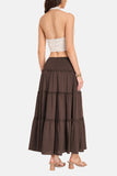Tiered Smocked Maxi Skirt