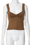 Ruched Detail Tank Top