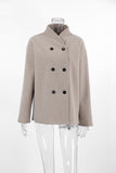 Double-Breasted Casual Jacket