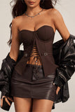 Corset Lace-Up Tank Top