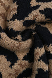Tie-Front Leopard Cardigan