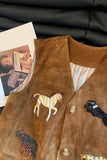 Animal Appliqué Vest