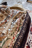 Bohemian Button-Down Blouse