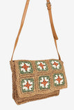 Crochet Floral Pattern Bag Accessory