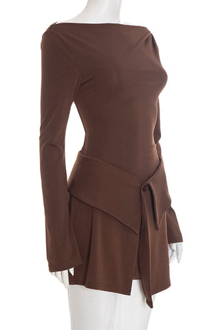 Elegant Layered Skirt Set