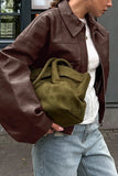 Classic Oversized Collar Jacket