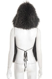 Hooded Faux Fur Vest