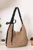 Stylish Straw Shoulder Bag