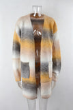 Open-Front Ombre Cardigan
