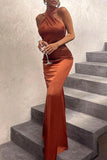 Elegant Halter Evening Gown