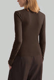 Elegant Ruched Long Sleeve Top