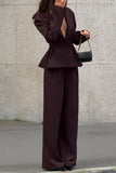 Chic Tailored Pants Set