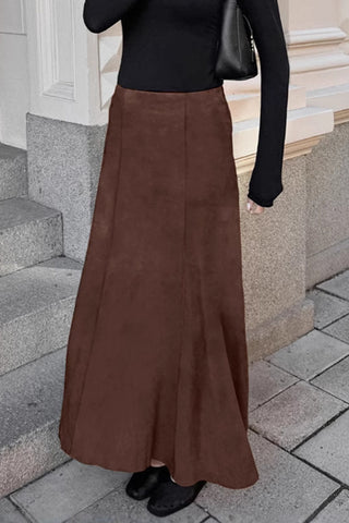 Elegant High-Waisted Maxi Skirt