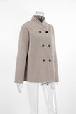Double-Breasted Casual Jacket