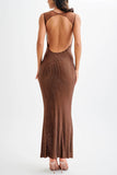 Elegant Sheer Evening Gown