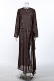 Elegant Draped Casual Dress