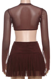 Sheer Cut-Out Night Out Dress