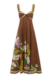 Floral Embellished Casual Dress