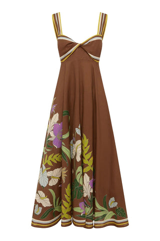 Floral Embellished Casual Dress