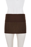 Studded Mini Skirt