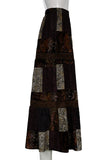 Patchwork Maxi Skirt