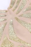 Metallic Cutout Tank Top