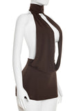 Halter Neck Mini Dress