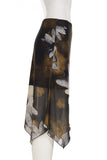 Floral Print Midi Skirt