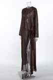 Elegant Draped Casual Dress