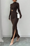 Chic Cutout Maxi Dress