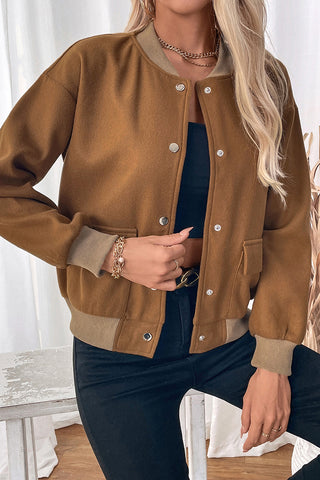 Button-Up Bomber Jacket