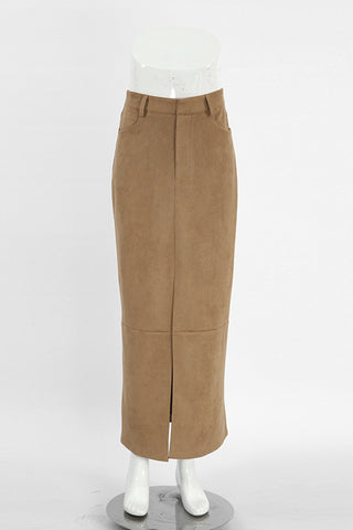 Split-Front Maxi Skirt