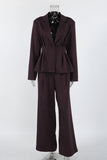 Chic Tailored Pants Set