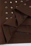 Studded Mini Skirt