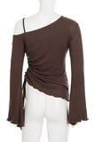 Asymmetric Long-Sleeve T-Shirt