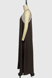 Halter Neck Casual Midi Dress
