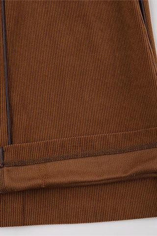 Wrap-Tie Flare Casual Pants