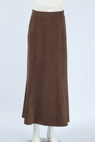 Elegant High-Waisted Maxi Skirt
