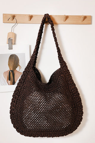 Handwoven Shoulder Tote Bag